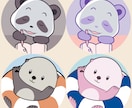最安値！ゆるキャラ動物アイコン描きます ゆるくてちょっと笑える、動物アイコンはいかがですか？ イメージ2