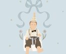 お子さまの大切な思い出を描きます 大切な“今”を、やさしいタッチで残します イメージ1