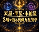 裏側九星気学｜あなたの恋愛本能を深く暴きます 片思い・交際中・不倫｜秘密厳守・20名限定モニター500円！ イメージ2