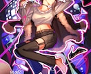MV等でインパクトのあるイラストを制作します MVイラスト/挿絵/アイコン/SNS発信などに イメージ6
