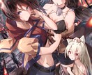 魅力的なキャラクターと世界観を描きます キャラクターの魅力だけでなく、世界観を含めた一枚を制作します イメージ10