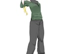 全身立ち絵のご注文承ります 全身の立ち絵制作。キャラクターデザインも対応可能です。 イメージ1