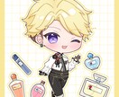 ポップで明るいSDキャラのアイコンを描きます ミニキャラ、デフォルメキャラ、スタンプ利用にどうぞ！ イメージ7