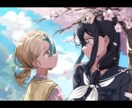 活動者さま向けイラスト・サムネイルなどを描きます カバー歌唱動画や配信のサムネイルなどに！ イメージ5