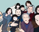 高評価実績あり✴︎オシャレな似顔絵イラスト描きます アイコン/ペーパーアイテム/プレゼントに…♡ イメージ8