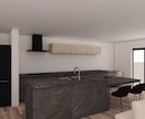 最短2日〜お家の内観パースを3Dでお作りします イメージしづらい間取り図を3Dでご覧いただけます☆ イメージ2