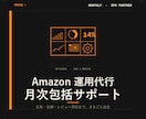 Amazon運用を月次でまるごと並走します 広告・在庫・レビュー対応まで月次包括で運用します イメージ1