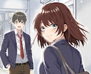 商用OK☆可愛いアニメ風アイコン描きます 「ナチュラル」「おしゃれ」「かわいい」を大切に制作いたします イメージ2