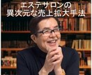 売上に悩むエステサロンの原因、90分で特定します “売上導線”の問題を可視化し、改善策まで具体的に提示します イメージ1