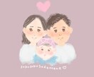 ふんわりゆるい雰囲気の似顔絵描きます アイコンなどに使えるイラストで自分のページを彩りませんか？ イメージ5