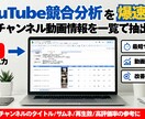 YouTubeチャンネル情報を取るスプシ共有します 競合チャンネルの調査や目標チャンネルの傾向把握に便利です。 イメージ1