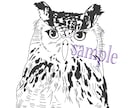 あなたの飼っているペットをイラストにします 動物が好き！動物を飼っている人におすすめ！！ イメージ1