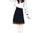 TRPGで使う立ち絵描きます シンプルかつキャラに沿った立ち絵を描きますよ！！ イメージ3