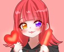 推し活している女の子を制作します SNS用イラスト・アイコン作成 イメージ2