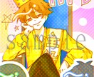 かっこよくてエモい1枚絵を描きます 誰かの記念日や自分の記念日でもいいです！プレゼントにも最適！ イメージ2