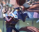 一枚絵イラストの制作をいたします キャライラストの1枚絵の制作をいたします！ イメージ9