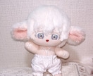 基本材料費込み♡オリジナルぬいを制作します 丁寧な刺繍で豊かな表情に仕上げます！手作り感のある可愛さです イメージ5