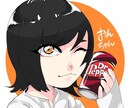 アニメの登場人物みたいなアイコン描きます 【初出品記念！10％OFF】オタクの夢を叶えるアイコンです。 イメージ6