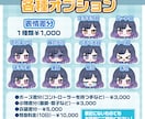 かわいい！デフォルメVtuberモデル制作します お手頃価格でLive2Dデビュー！イラスト＋モデリングセット イメージ4