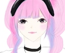 一枚絵、歌ってみた動画、商用イラスト描きます アナログ、デジタル人物イラストをお描きします！模写得意です イメージ2
