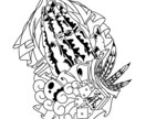 僕のオリジナルイラストとロゴを合わせて提供します オリジナルイラストやロゴなど書いてます イメージ2