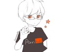 お手軽にシンプル似顔絵描きます ♡アイコン等で使えるシンプルな似顔絵、お気軽にいかがですか？ イメージ10