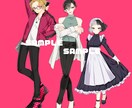 立ち絵を描きます TRPG・ゲーム制作等の用途にどうぞ イメージ3