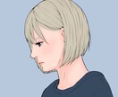 ちょっとおしゃれなSNSアイコンを作成いたします クールでちょっとおしゃれなイラストでおしゃれに見せませんか？ イメージ3