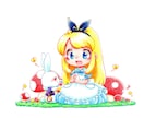 商用OK☆一枚絵制作☆可愛い色鉛筆イラスト描きます 鑑賞用・絵本・プレゼント似顔絵・挿し絵などにいかがでしょう☆ イメージ2
