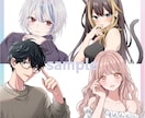 目を惹くアイコン作ります バストアップでアニメ塗り♪キャラクターを魅惑的に描きます♪ イメージ3