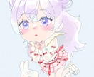 ゆるっと水彩風のSDキャラ・ミニキャラます 水彩風の滲みや画用紙のテクスチャのある、温かいタッチです！ イメージ2