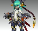 オリジナルキャラクターをフィギュア化します イラストから原型データを作成、3Dプリンター出力も可能です イメージ4