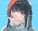 目を引くアイコンお描きします Twitter等のアイコンを夢絵からなんでもお描きします イメージ4