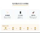 2万！修正無制限＆スマホ込！丸投げLPを制作します 初めてでも安心！面倒な構成や原稿作成も丸投げOKで爆速納品 イメージ4
