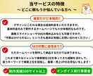 集客に強い！飲食店向けのホームページを制作します 丸投げOK！本格的でSEOに強いHPを格安で制作します イメージ2