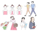商用利用OK！目的に合わせたイラスト描きます アイコンや挿絵、名刺、似顔絵などにピッタリ♪ イメージ2