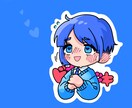 アニメ風のアイコンを書かせていただきます ゆるっとしたようなミニキャラを書かせていただきます。 イメージ3