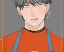 かっこいい男の子のイラスト作成します 修正3回まで無料！お好みの男子をあなた用に描きます イメージ5