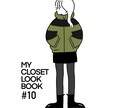 あなただけのお洒落なアイコン/イラスト描きます 服装、髪型の写真を元に描きます。顔隠し可です！ イメージ4