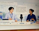 記事・資料をAIキャスター2人の動画ラジオにします note・PDF・社内資料をAI動画ラジオにします イメージ4