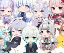 商用可◎かわいいSDイラストお受けします 配信サイトやLINEのスタンプ、サブスクバッジにも◎ イメージ6