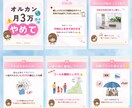 想いをカタチに！Instagram投稿作成ます おもわず次が見たくなる投稿をわかりやすくリーズナブルに★ イメージ4