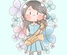 格安&最短即日納品！ゆるふわなイラストお描きします あなただけのゆるふわな可愛いイラストをお描きします！ イメージ4