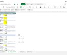 副業・給与所得！税額自動計算するシートを提供します 黄色部分を入力するだけ。確定申告前の納税額が一目でわかる イメージ2