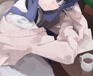 キャラ・アイコンなどのイラスト作成いたします オリジナルキャラ・二次創作キャラの立ち絵や1枚絵を作成します イメージ2
