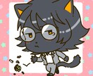 2種から選べる！/デフォルメイラスト描きます ファンシー派？ポップ派？選べるデフォルメ（ケモノなど人外可） イメージ1