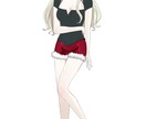 あなたのオリジナルキャラクターの立ち絵描きます 鑑賞/ゲーム/TRPG/動画　キャラデザ無料です。 イメージ7