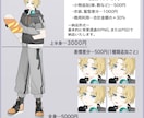 TRPG・IRIAM・配信用の立ち絵制作します TRPG／IRIAM／ゲーム／配信用など イメージ2