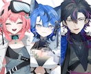 プロがイラスト・立絵・Live2Dモデル制作します 企業所属のプロがイラスト・キャラデザ全般お描きします。 イメージ1