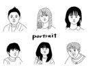 シンプルでゆるい線画の似顔絵かきます 写真をもとに、シンプルでゆるい線画の似顔絵を描きます。 イメージ1